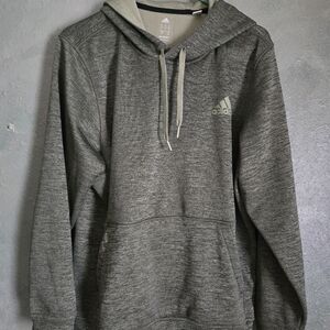 Adidas - Green - Climawarm- Hooded Sweatshirt - Men's Size L